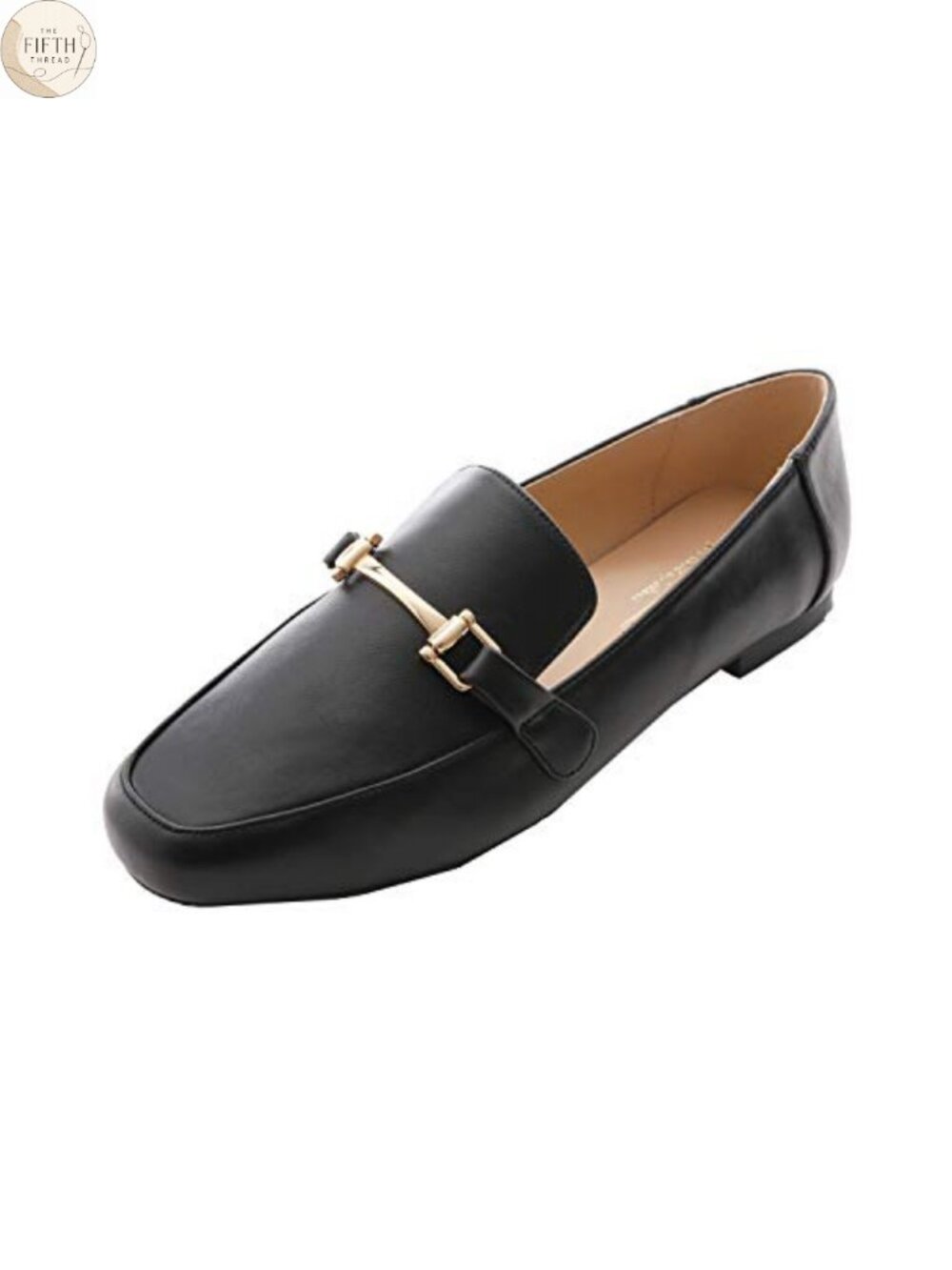 Women's Slip-On Loafers with Metal Trim, Lightweight Flat Shoes, Casual Walking